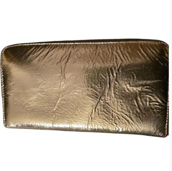 Tory Burch Gold Wallet - Picture 2 of 4